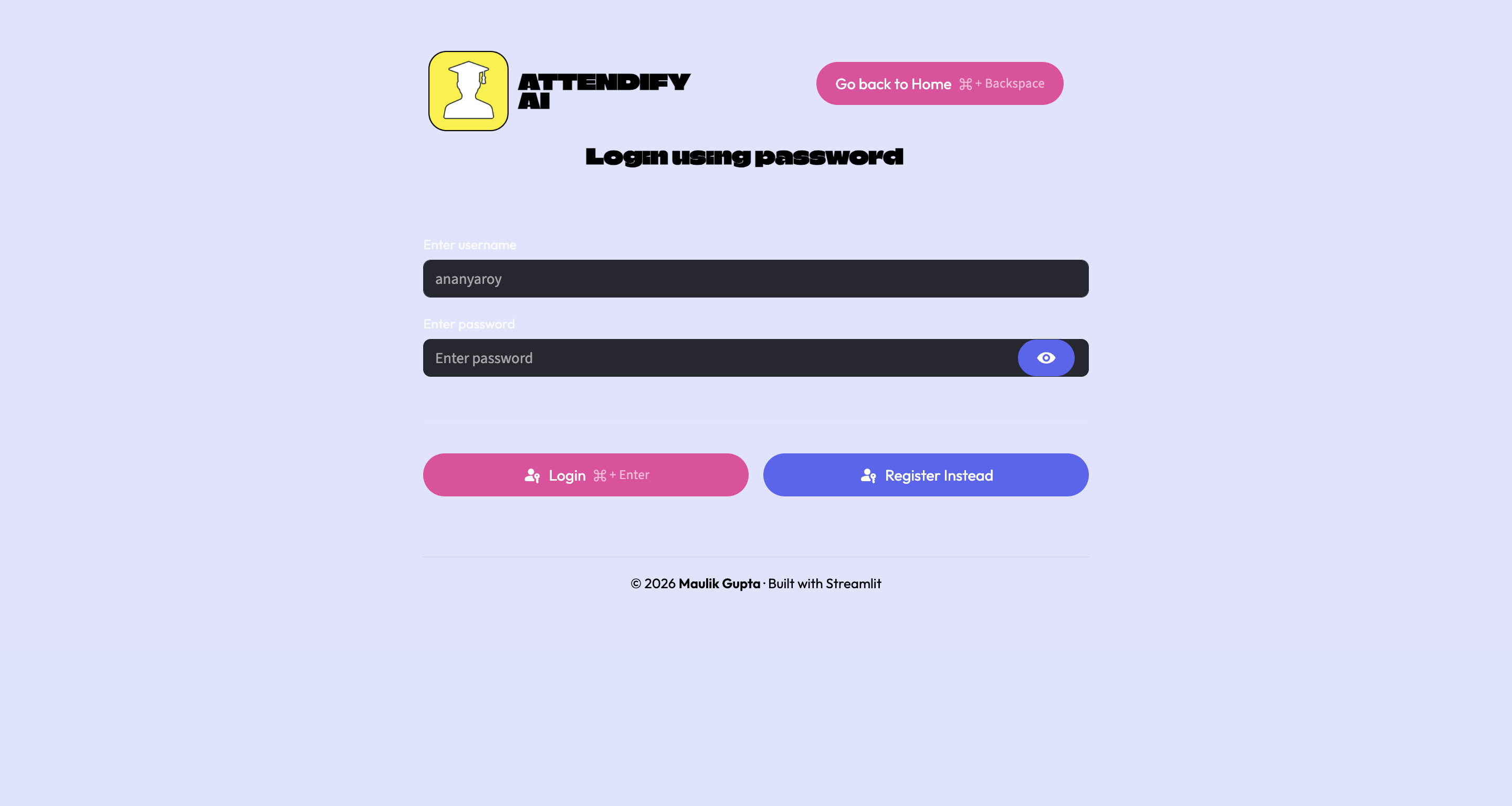 Login Portal